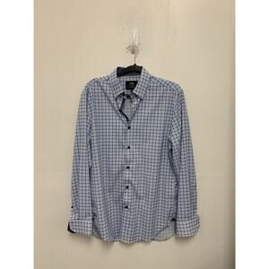 WRK Work Rest Karma Shirt Mens 15.5 Floral 4-Way Stretch Button Up Flip Cuff